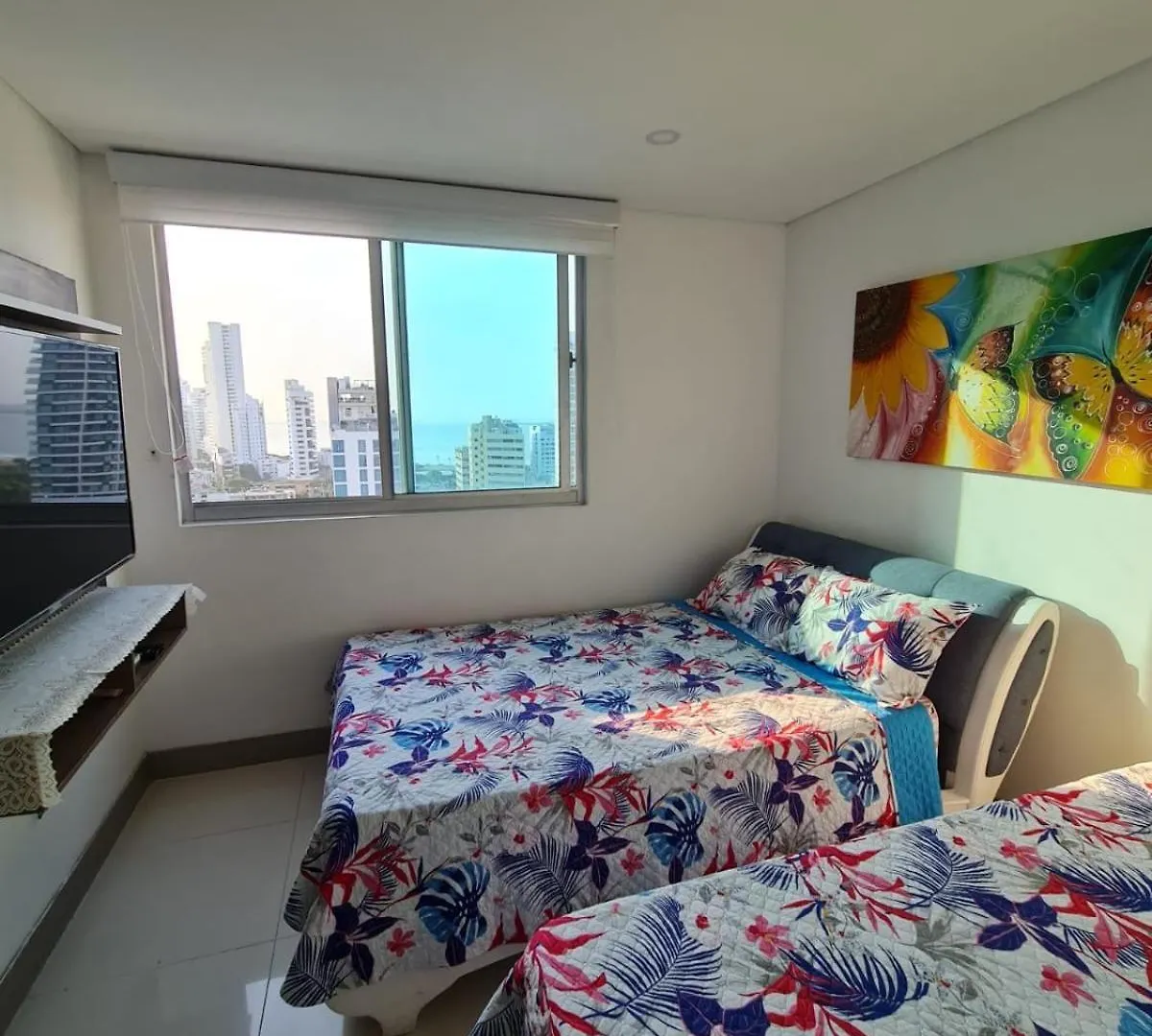 Beachfront Luxurious Apartment, Palmetto Beach Kartagena Kolumbia